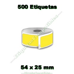 Rollo de Etiquetas 11352 Amarillo