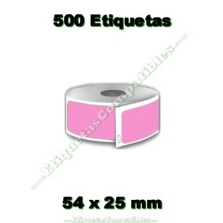 Rollo de Etiquetas 11352 Rosa