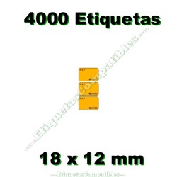 Rollo 4000 Etiquetas 18 x...