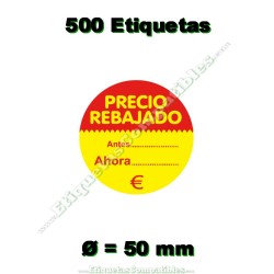 Rollo 500 Etiquetas "Precio...