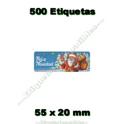 Rollo 500 Etiquetas "Feliz...