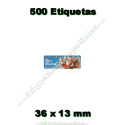 Rollo 500 Etiquetas "Feliz...