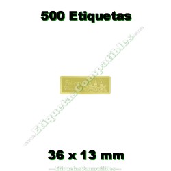Rollo 500 Etiquetas...