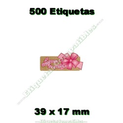 Rollo 500 Etiquetas "Espero...
