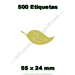 Rollo 500 Etiquetas "Espero...