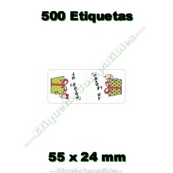 Rollo 500 Etiquetas "Te...