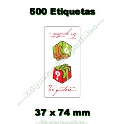 Rollo 500 Etiquetas "Te...