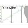 Rollo de Etiquetas 57 x 32 mm