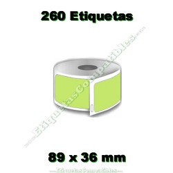 Rollo de Etiquetas 99012 Verde