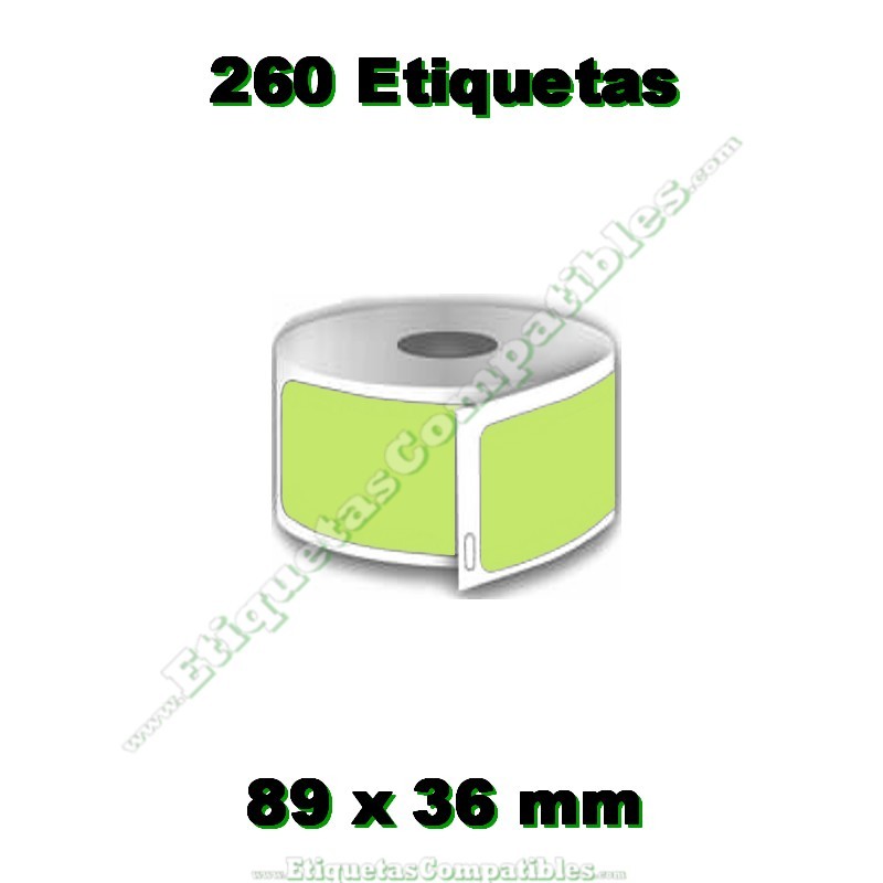 Rollo de Etiquetas 99012 Verde