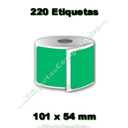 Rollo de Etiquetas 99014 Verde Oscuro