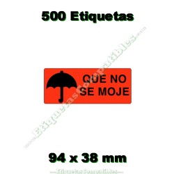 Rollo 500 Etiquetas "Que no...