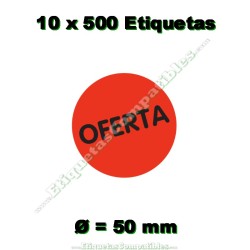2000 Hojas A4 con 14 Etiquetas de 105 x 42,4 mm
