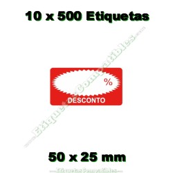 100 Hojas A4 con 24 Etiquetas de 70 x 37 mm