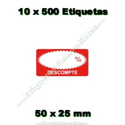 100 Hojas A4 Multi3 con 24 Etiquetas de 70 x 36 mm